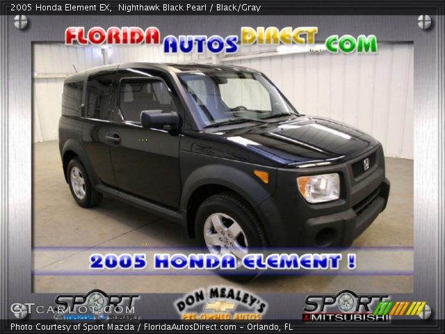 2005 Honda Element EX in Nighthawk Black Pearl