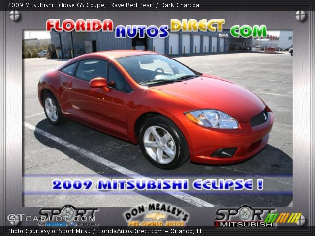 2009 Mitsubishi Eclipse GS Coupe in Rave Red Pearl