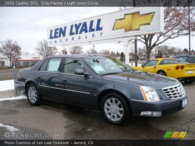 2009 Cadillac DTS  in Gray Flannel