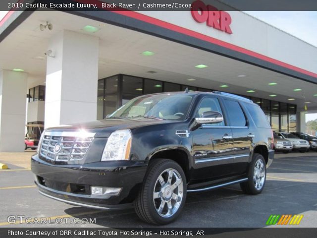 2010 Cadillac Escalade Luxury in Black Raven