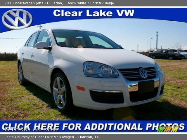 2010 Volkswagen Jetta TDI Sedan in Candy White