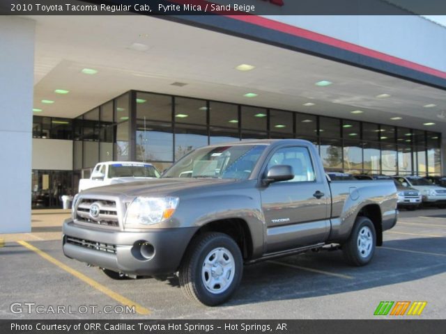 2010 Toyota Tacoma Regular Cab in Pyrite Mica
