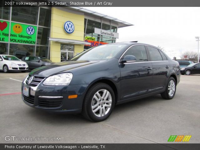 2007 Volkswagen Jetta 2.5 Sedan in Shadow Blue