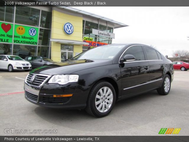 2008 Volkswagen Passat Turbo Sedan in Deep Black