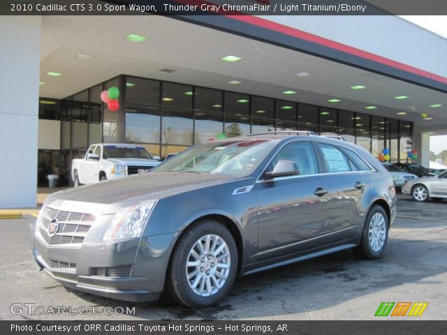 2010 Cadillac CTS 3.0 Sport Wagon in Thunder Gray ChromaFlair