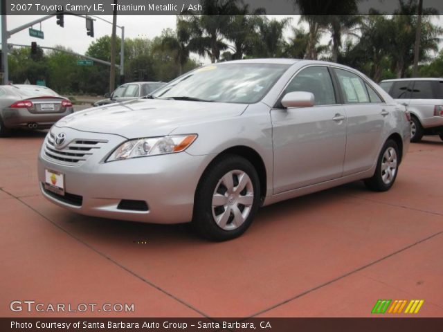 2007 Toyota Camry LE in Titanium Metallic