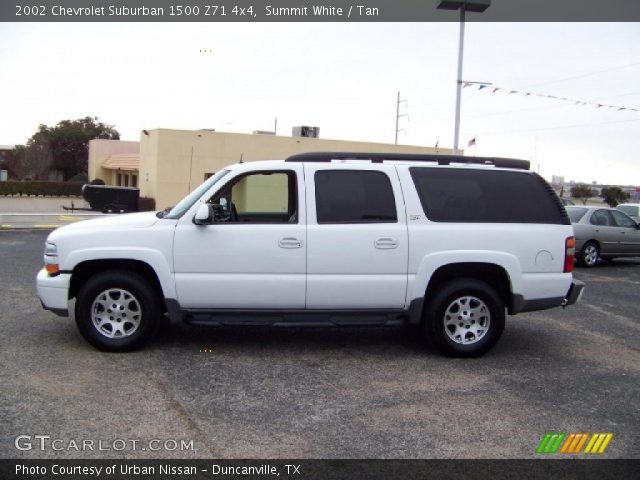 2002 Chevrolet Suburban 1500 Z71 4x4 in Summit White