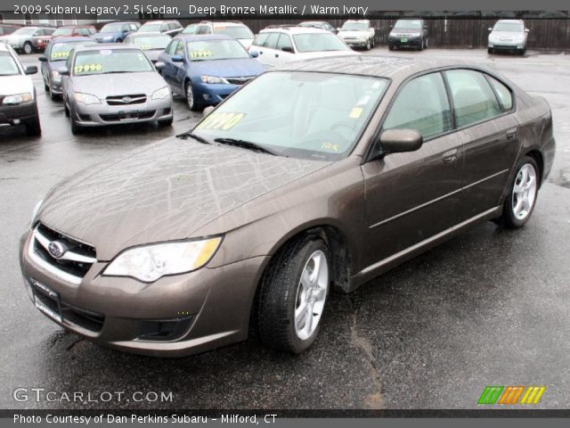 2009 Subaru Legacy 2.5i Sedan in Deep Bronze Metallic