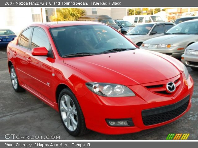 2007 Mazda MAZDA3 s Grand Touring Sedan in True Red