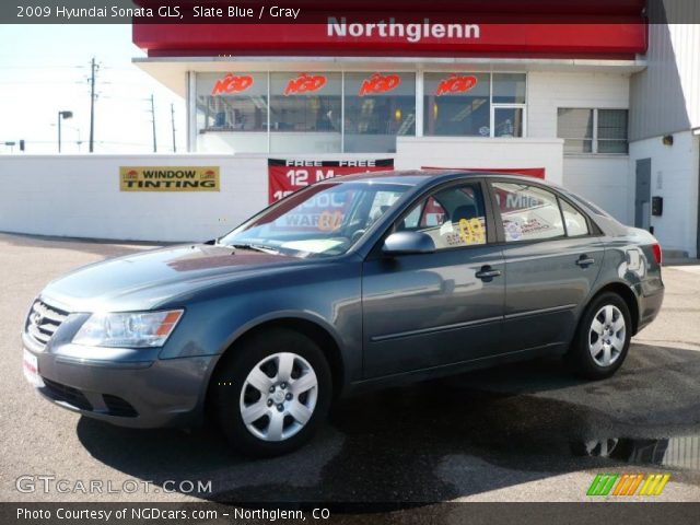 2009 Hyundai Sonata GLS in Slate Blue