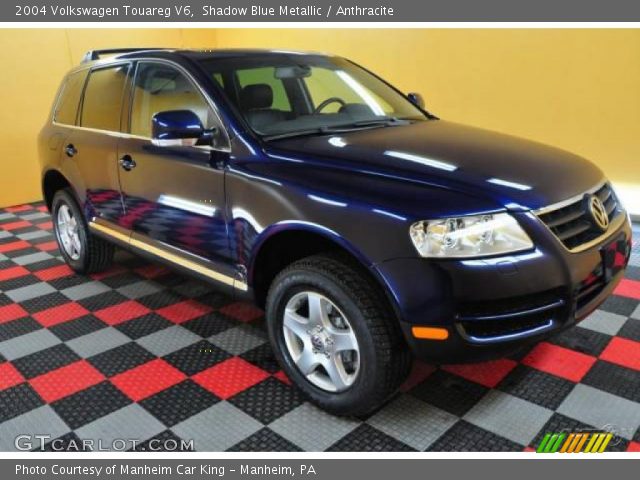 2004 Volkswagen Touareg V6 in Shadow Blue Metallic