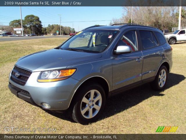 2009 Hyundai Santa Fe SE in Silver Blue