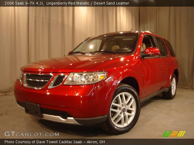 2006 Saab 9-7X 4.2i in Lingonberry Red Metallic