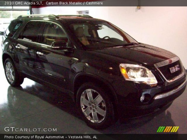 2010 GMC Acadia SLT in Carbon Black Metallic