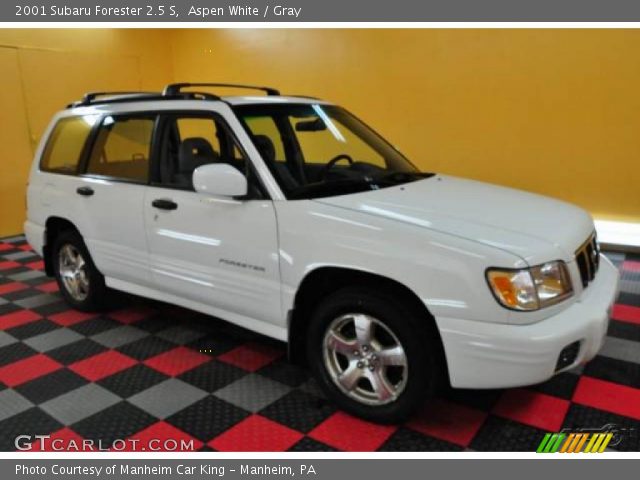 2001 Subaru Forester 2.5 S in Aspen White