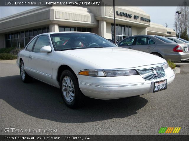 1995 Lincoln Mark VIII  in Performance White