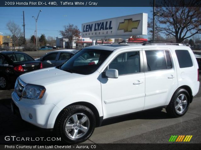 2009 Honda Pilot EX-L 4WD in Taffeta White