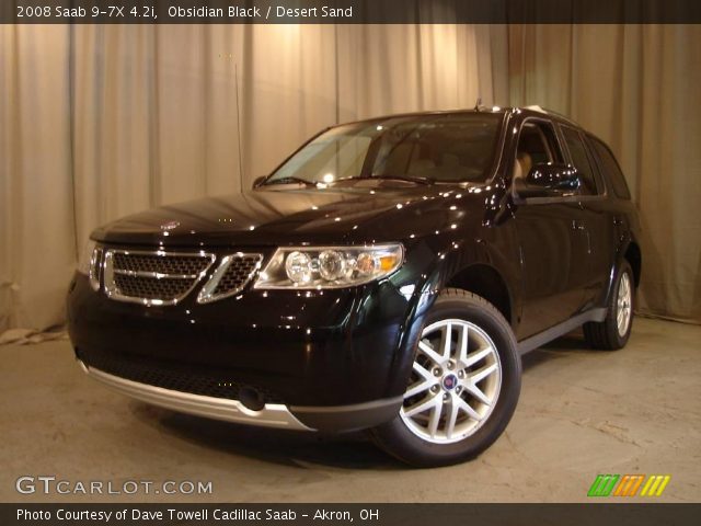 2008 Saab 9-7X 4.2i in Obsidian Black