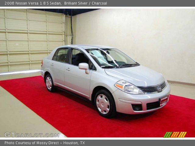 2008 Nissan Versa 1.8 S Sedan in Brilliant Silver