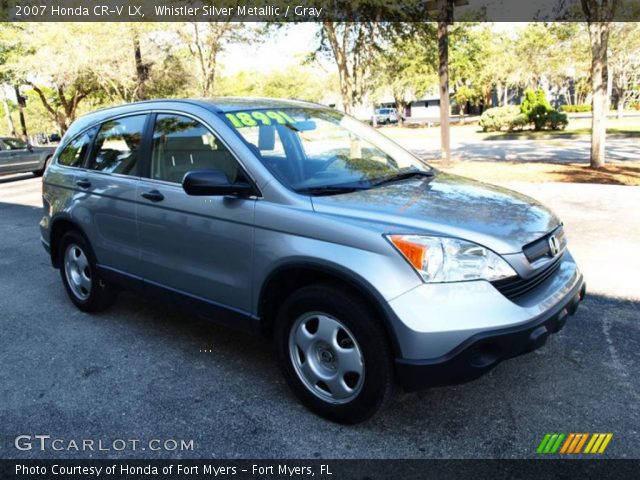 2007 Honda CR-V LX in Whistler Silver Metallic