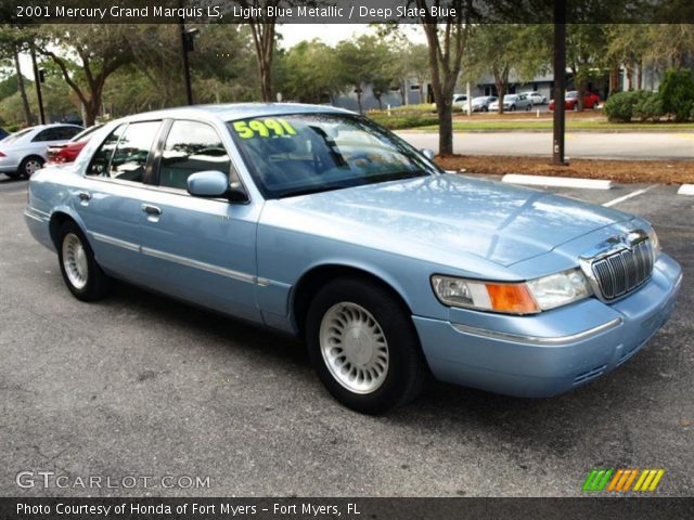 2001 Mercury Grand Marquis LS in Light Blue Metallic
