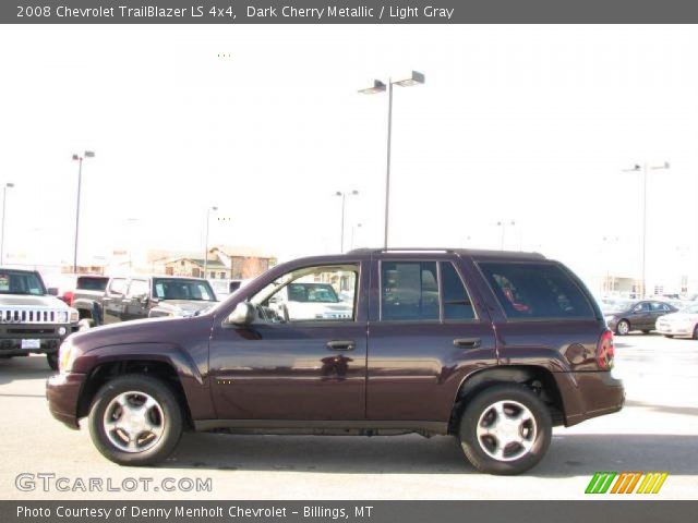 2008 Chevrolet TrailBlazer LS 4x4 in Dark Cherry Metallic