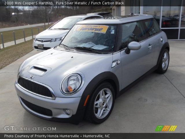 2008 Mini Cooper S Hardtop in Pure Silver Metallic