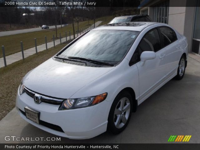 2008 Honda Civic EX Sedan in Taffeta White