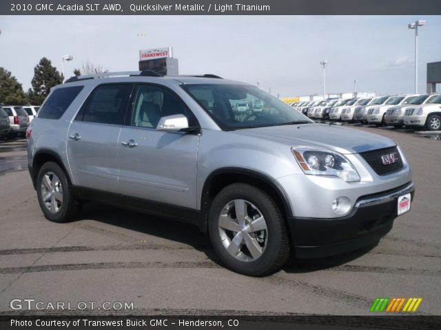 2010 GMC Acadia SLT AWD in Quicksilver Metallic