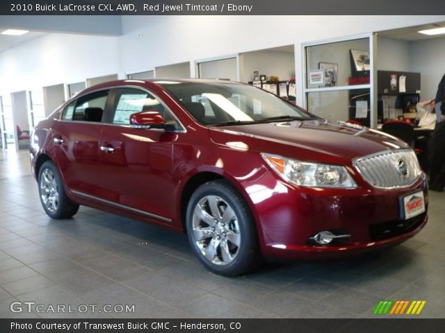 2010 Buick LaCrosse CXL AWD in Red Jewel Tintcoat