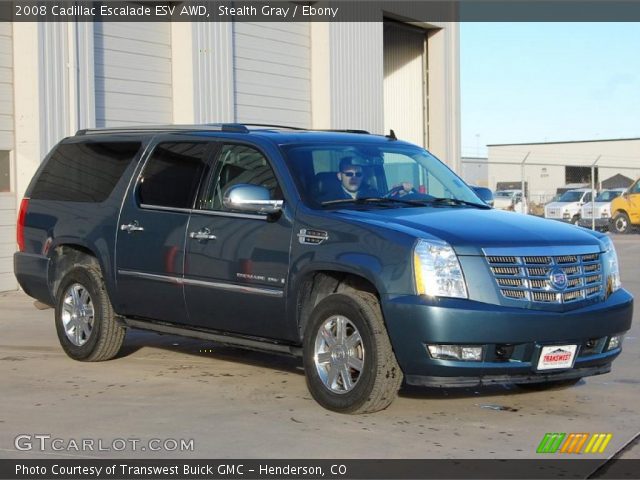 2008 Cadillac Escalade ESV AWD in Stealth Gray