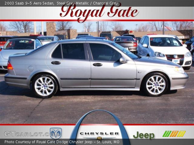 2003 Saab 9-5 Aero Sedan in Steel Grey Metallic