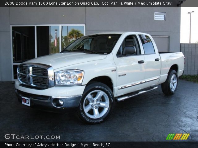 2008 Dodge Ram 1500 Lone Star Edition Quad Cab in Cool Vanilla White