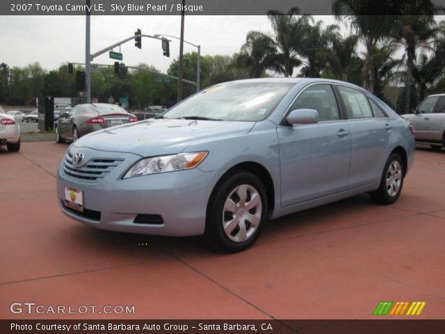2007 Toyota Camry LE in Sky Blue Pearl