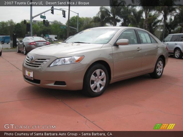 2007 Toyota Camry LE in Desert Sand Mica