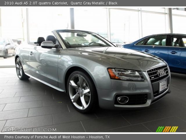 2010 Audi A5 2.0T quattro Cabriolet in Quartz Gray Metallic