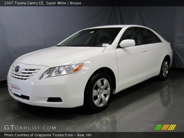 2007 Toyota Camry CE in Super White