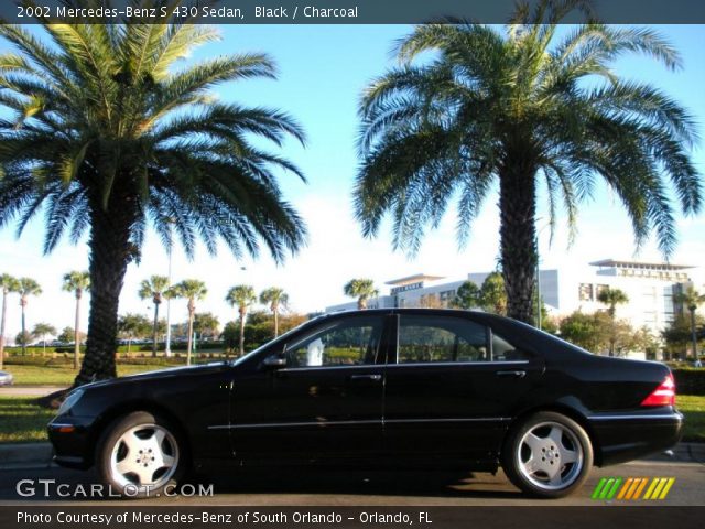 2002 Mercedes-Benz S 430 Sedan in Black