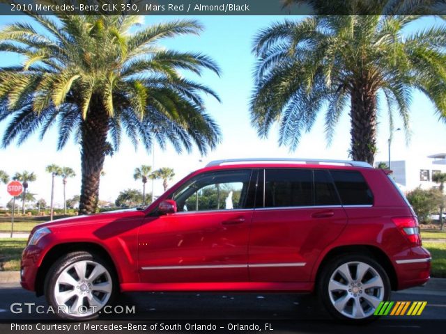 2010 Mercedes-Benz GLK 350 in Mars Red