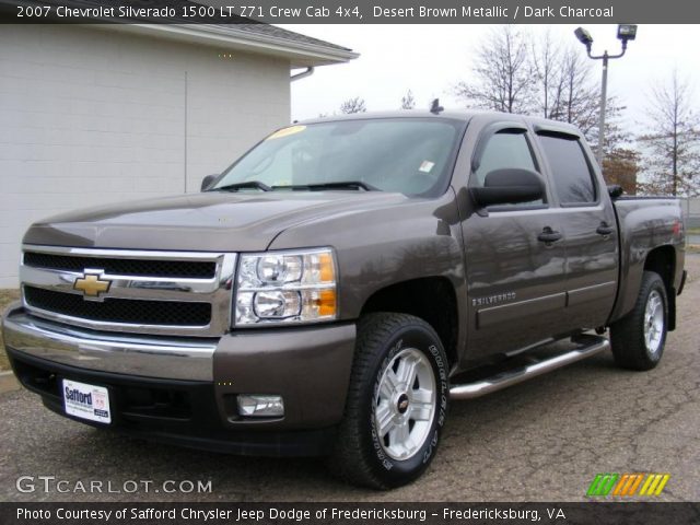 2007 Chevrolet Silverado 1500 LT Z71 Crew Cab 4x4 in Desert Brown Metallic