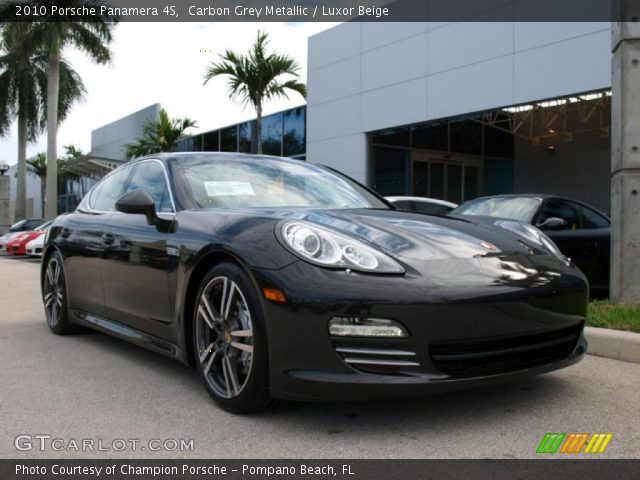 2010 Porsche Panamera 4S in Carbon Grey Metallic