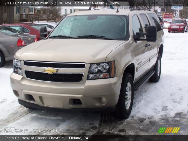 2010 Chevrolet Suburban LS 2500 4x4 in Gold Mist Metallic