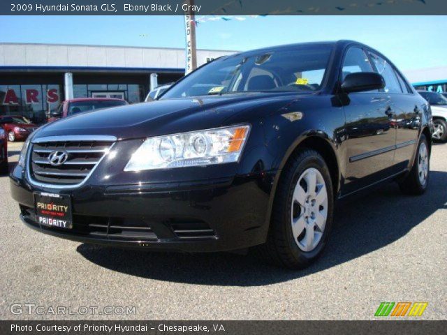 2009 Hyundai Sonata GLS in Ebony Black