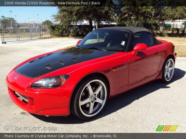 2006 Honda S2000 Roadster in New Formula Red