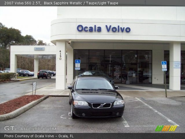 2007 Volvo S60 2.5T in Black Sapphire Metallic