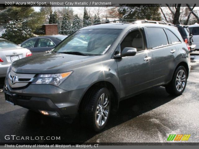 2007 Acura MDX Sport in Nimbus Gray Metallic