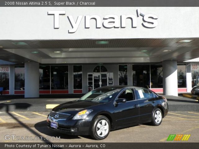 2008 Nissan Altima 2.5 S in Super Black