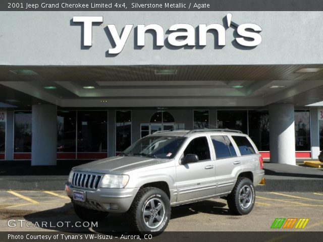 2001 Jeep Grand Cherokee Limited 4x4 in Silverstone Metallic