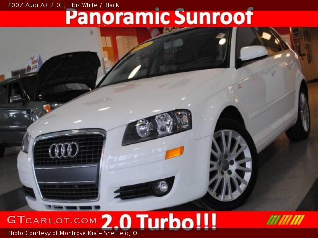 2007 Audi A3 2.0T in Ibis White