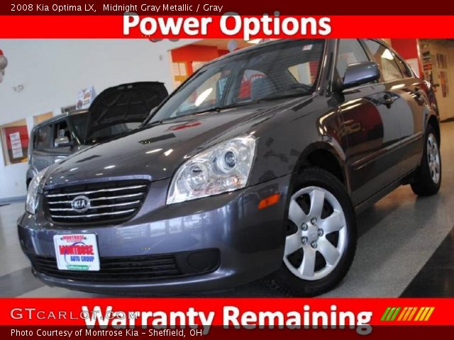 2008 Kia Optima LX in Midnight Gray Metallic